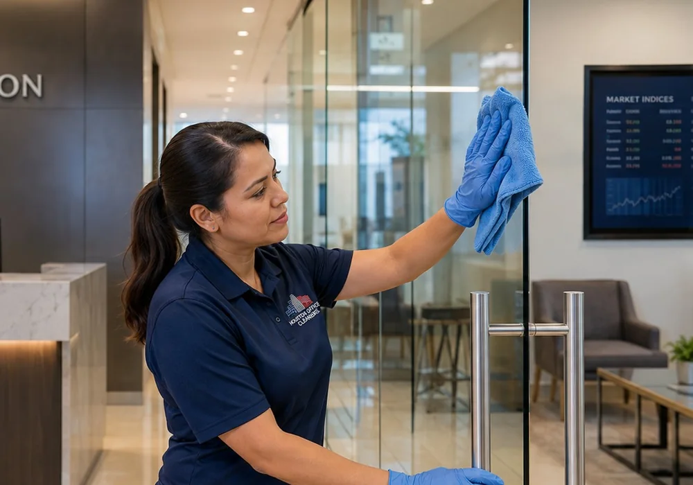 Bank and financial office cleaning